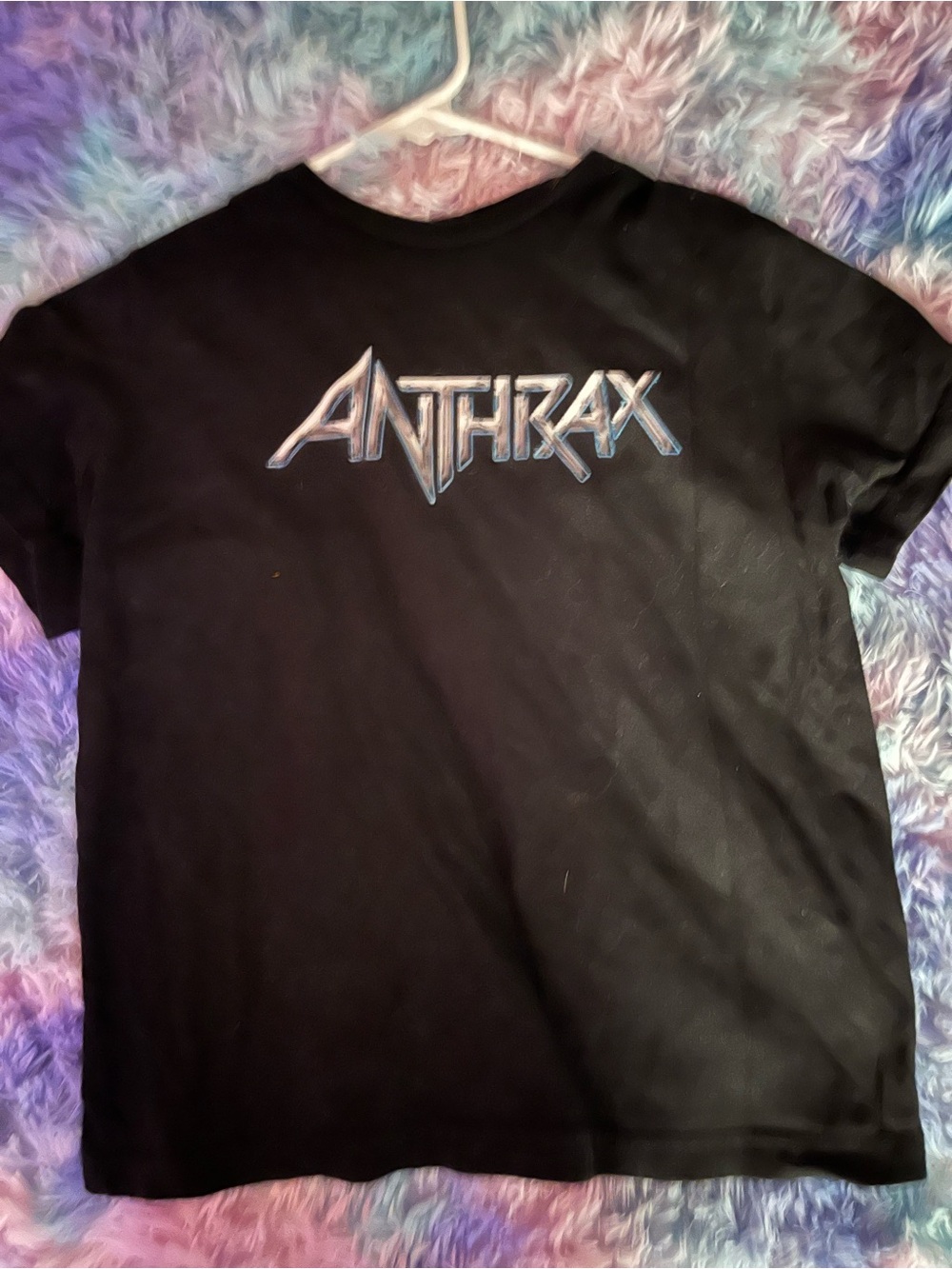 Graphic Tee - Black Band Logo Mens Shirt